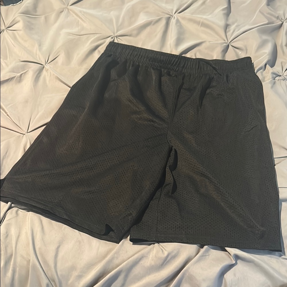 Men's Black Athletic Shorts